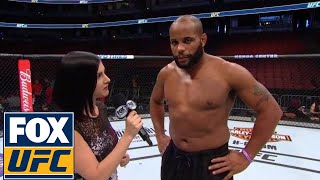 Daniel Cormier Hes still playing Im not playing anymore  UFC 214 [upl. by Nahttam]