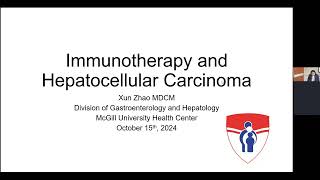 Oct15 2024 MUHC Medical Grand Rounds by Dr Xun Zhao AssistProf Division of Gl and Hepatology [upl. by Garnet]