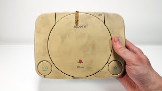 I Restored This Yellowed amp Broken PSone  Retro Playstation Console Restoration [upl. by Fanni516]