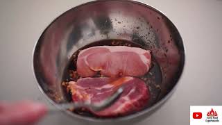 So Easy Japanese ginger pork  Wood fired oven cooking [upl. by Lois414]