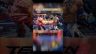 King grapple combos shorts tekken8 tekken8storymode igndevilgaming [upl. by Nyrrek]