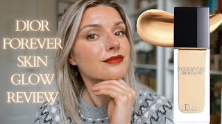 Review Dior Forever Skin Glow Foundation  Cristina Maria [upl. by Loutitia905]