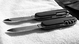 Victorinox 1991 vs 2021 EDC knife and some tips [upl. by Mcgaw813]