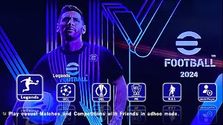 eFootball PES 2024 PPSSPP Android amp PC Best Graphics  Full Player Transfer [upl. by Riki543]