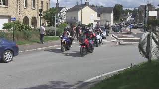 Ploërmel En direct la balade de la Madone des motards [upl. by Trefler]