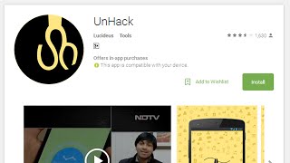 UnHack  App By Lucideus [upl. by Nitsua]