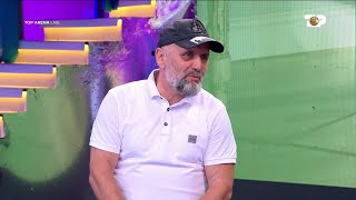 “Dielli është i ftohtë ja kur do shkatërrohet bota”  Alfred Cako trondit studion  Top Arena [upl. by Milo649]