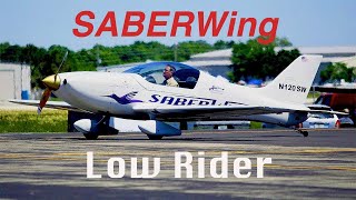 Saberwing Kitplane by Azalea Aviation with Spyder Corvair Conversion Engine [upl. by Pendergast367]