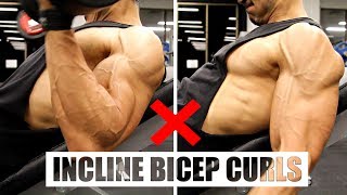 INCLINE BICEP CURLS की 5 गलतियां महा पाप [upl. by Langham]