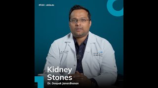 Kidney Stone  Dr Deepak Janardhanan  FUH in a Minute [upl. by Ennelram]