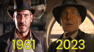 Evolution of Indiana Jones Movies 19812023 [upl. by Airyk982]