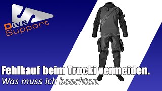 Fehlkauf beim Trocki vermeiden Worauf solltest Du achten  DiveSupport [upl. by Geibel301]