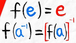 Proof Basic Properties of Homomorphisms Identities and Inverses  Abstract Algebra [upl. by Kemp]