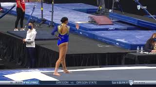 Sekai Wright Floor UCLA  PAC 12 Championships 2021 9825 [upl. by Wun]