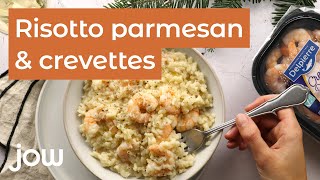 Risotto parmesan amp crevettes [upl. by Tootsie197]