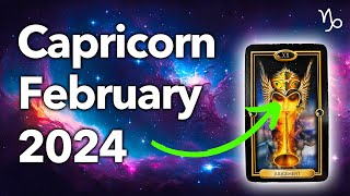 CAPRICORN  quotA Moment that Changes Everythingquot February 2024 Tarot Reading [upl. by Dorahs]