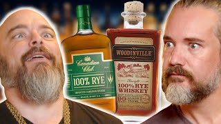 Woodinville 100 Rye  Canadian Club 100 Rye Whisky Review [upl. by Issie]