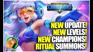 DUNGEON HUNTER CHAMPIONS HUGE Patch NEW Nat 5s Ritual Summons NEW Dungeons [upl. by Sualohcin444]