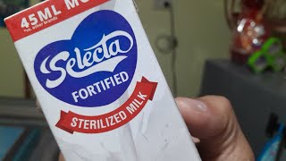 SELECTA STERILIZED MILK review for diabetic [upl. by Perni136]