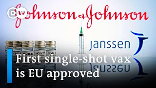 Johnson amp Johnson recommended  AstraZeneca questioned  DW News [upl. by Liv]