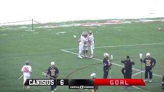 Mens Lacrosse vs Canisius [upl. by Ress]