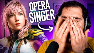 Opera Singer Reacts to Nascent Requiem Orphans theme  Final Fantasy 13 [upl. by Cadal]