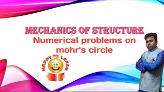 NUMERICAL PROBLEMS ON MOHRS CIRCLE [upl. by Busby]