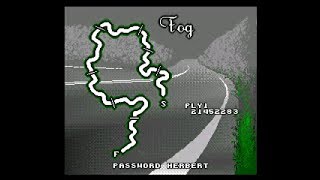 Lotus Turbo Challenge Sega Genesis hackplay Fog [upl. by Sileray]