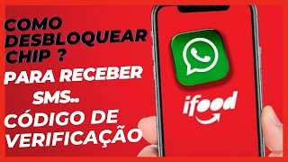 Como receber SMS com chip bloqueado por falta de pagamento e muito tempo sem colocar crédito [upl. by Annoj]