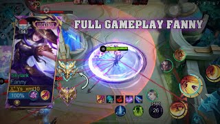 FULL GAME PLAY FANNY RANK  MLBB [upl. by Ecidna267]