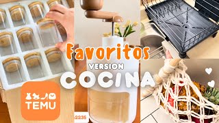 Productos Para La COCINA en TEMU ✨🧡 [upl. by Mitzie]