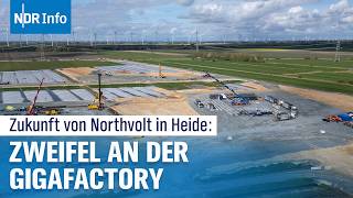 Northvolt in der Krise  Entlassungen und Zukunftsperspektiven in Heide  NDR Info [upl. by Ilyah516]