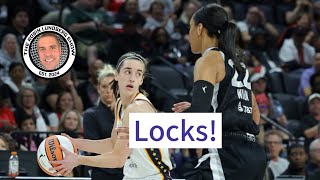 Caitlin Clark and Aja Wilson Lead AllWNBA Team Picks [upl. by Bilac]