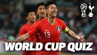 HEUNGMIN SON  WORLD CUP QUIZ [upl. by Johannah450]