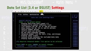 DSLIST Settings EditView Entry Panel [upl. by Trebor]