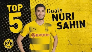 Top 5 Goals  Nuri Sahin [upl. by Eniffit]