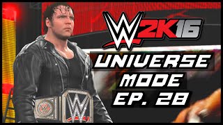 WWE 2K16  Universe Mode  MONEY IN THE BANK PPV Part 2  28 [upl. by Sirahc44]