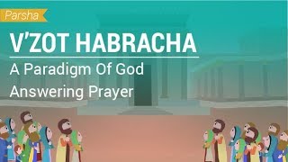 Parshat VZot Habracha A Paradigm Of God Answering Prayer [upl. by Ynnad151]