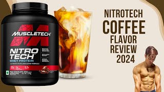 Muscletech Nitrotech Coffee Flavor Review 2024  How to Get additional Discounts [upl. by Scheld]