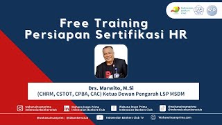 PELATIHAN GRATIS SERTIFIKASI HR [upl. by Nichole]