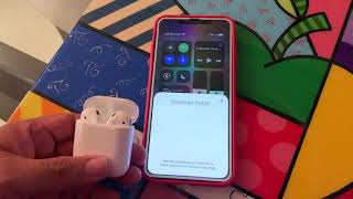 AirPods 2 cómo configurar con IPhone XS Max [upl. by Chafee]