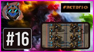 16 Tesla Battery Fun  Lets Play Factorio Water World [upl. by Eimia]