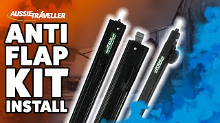 Aussie Traveller Anti Flap Kit And Curved Roof Rafters Install Guide [upl. by Aihsotal]