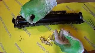 RICOH AFICIO MP 2000 1600 how to remove upper picker fingers thermistor spring [upl. by Acsot]