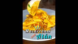 MACARRONES CON ATÚN 🍝🥫🙌parte1 macarronesconatún macarronesconqueso recetasconpastas [upl. by Janela279]