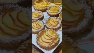 Minis Gateaux Moelleux aux pommes recipe viralshort food trending reels trendingshorts [upl. by Barthold]