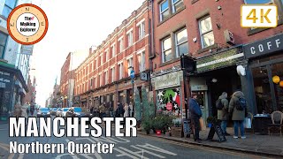 Manchesters Northern Quarter Walk  December 2023 [upl. by Saduj]