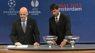 Sorteo Semifinales Champions League 201213 HD [upl. by Hazaki]