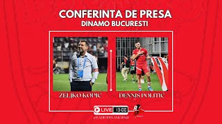 Conferinta de presa Dinamo Bucuresti inaintea partidei cu Farul Constanta [upl. by Ruder581]