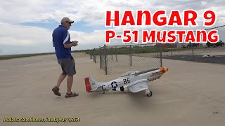 Hangar 9 P51 Mustang horizon hobby products large scale rcp51 mustang [upl. by Ahselrak387]